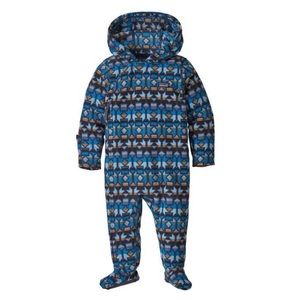 Patagonia infant micro d fleece bunting suit